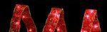 Led svietiaca stuha cervena – fotka 3